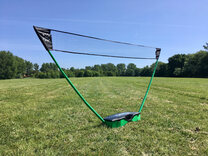 Sure Shot Quick Fit Badminton Set with Outdoor Shuttles - Choice of racket and net size