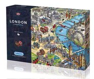 London Landmarks 1000 piece Jigsaw Puzzle
