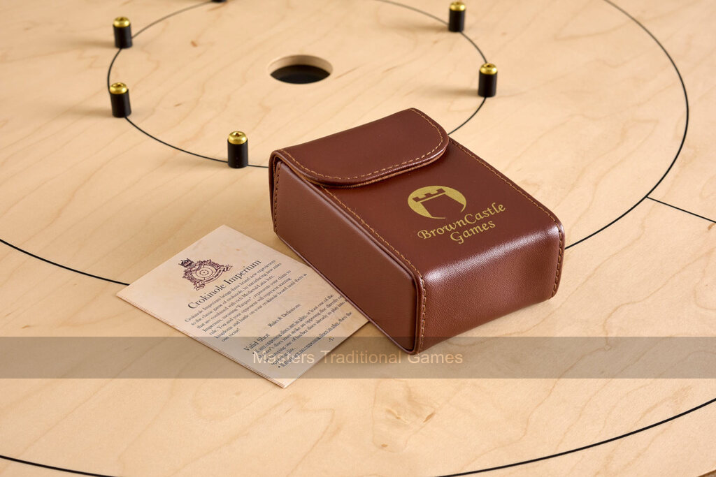 thumbnail image 2 of Buy GAELAND Crokinole And Checkers Tournaent Size Crokinole Board Crokinole Kit Includes 24 2 of 13