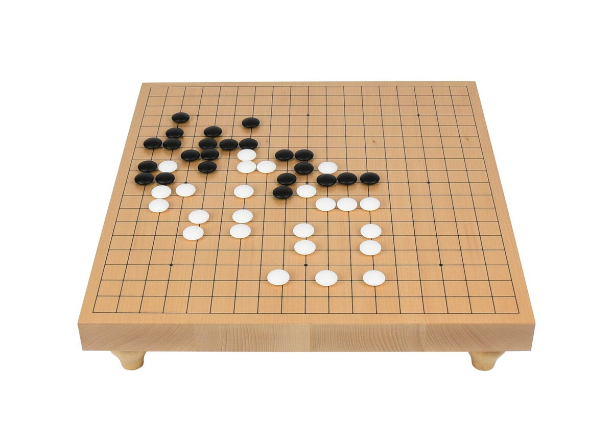 Go Table Board - Goban 36mm with legs - Masters Traditional Games shop Go Table Board - Goban 36mm with legs