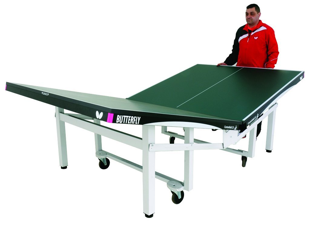 Butterfly Centrefold 25 Rollaway Table Tennis Table - Masters Traditional Games shop Butterfly Centrefold 25 Rollaway Table Tennis Table