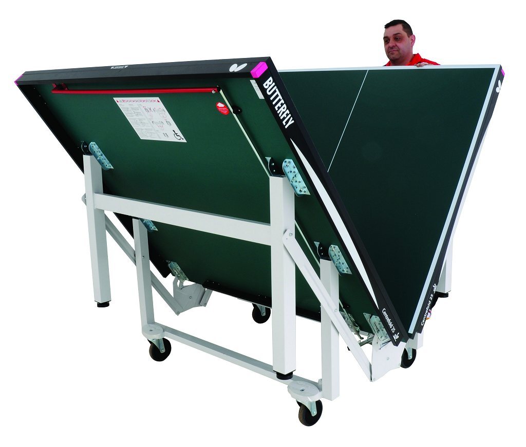 Butterfly Centrefold 25 Rollaway Table Tennis Table - Masters Traditional Games shop Butterfly Centrefold 25 Rollaway Table Tennis Table