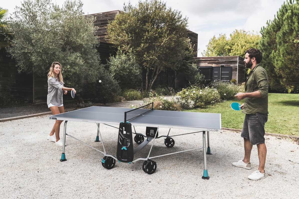 Cornilleau Sport 200X Rollaway Outdoor Table Tennis Table - Masters Traditional Games shop Cornilleau Sport 200X Rollaway Outdoor Table Tennis Table