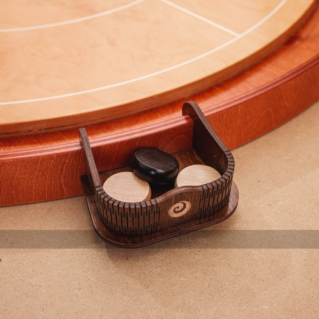 Crokinole 20-Point Rim Disc Tray - Masters Traditional Games Crokinole 20-Point Rim Disc Tray