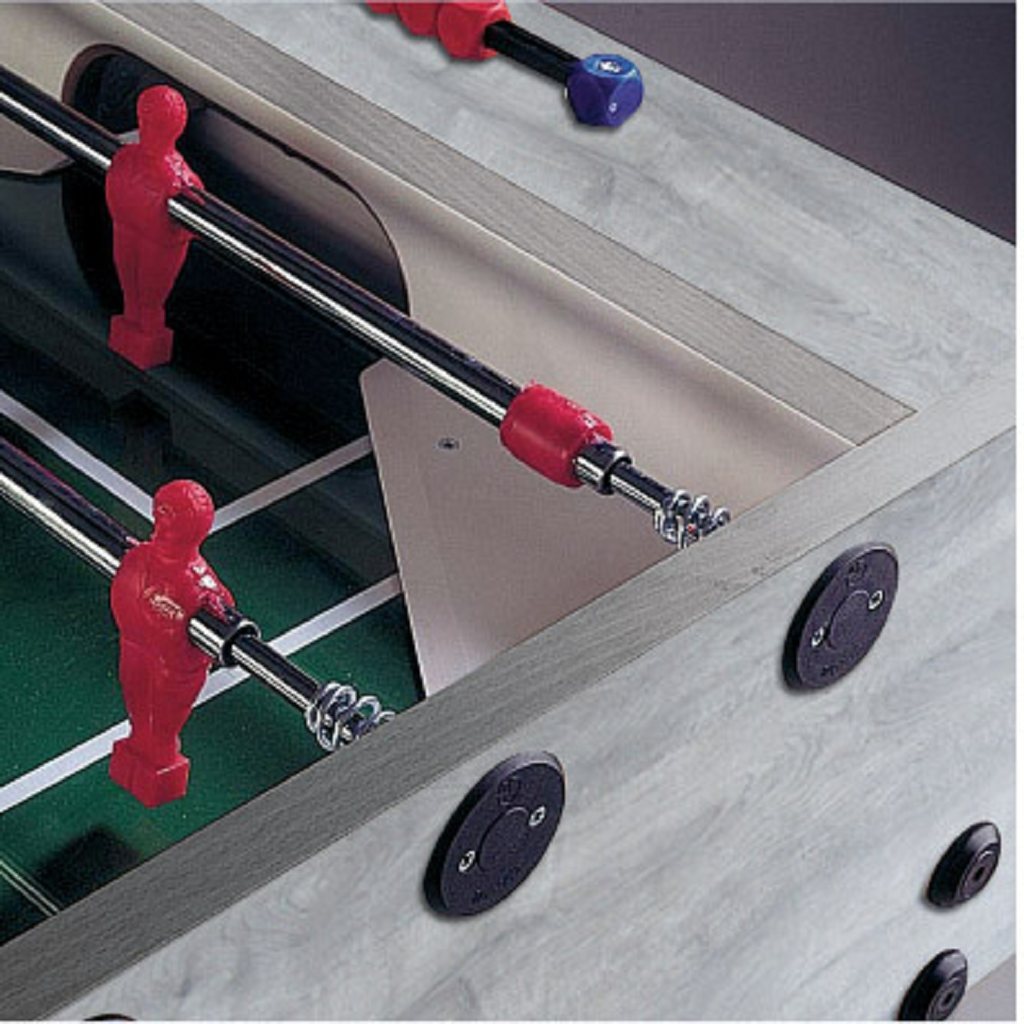 Garlando G-500 Grey Oak Football Table - Masters Traditional Games Garlando G-500 Grey Oak Football Table