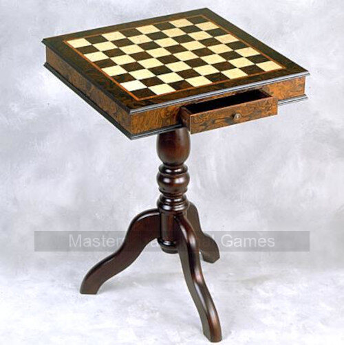 Giglio Asla Wooden inlaid Chess Table - Pieces not included - Masters Traditional Games shop Giglio Asla Wooden inlaid Chess Table - Pieces not included