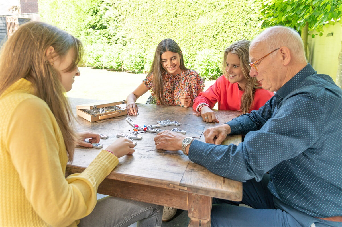 Longfield Games Mexican Train Dominoes in Wooden Case - Masters Traditional Games shop Longfield Games Mexican Train Dominoes in Wooden Case