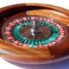 Dal Negro 36cm Montecarlo Mahogany Roulette Wheel