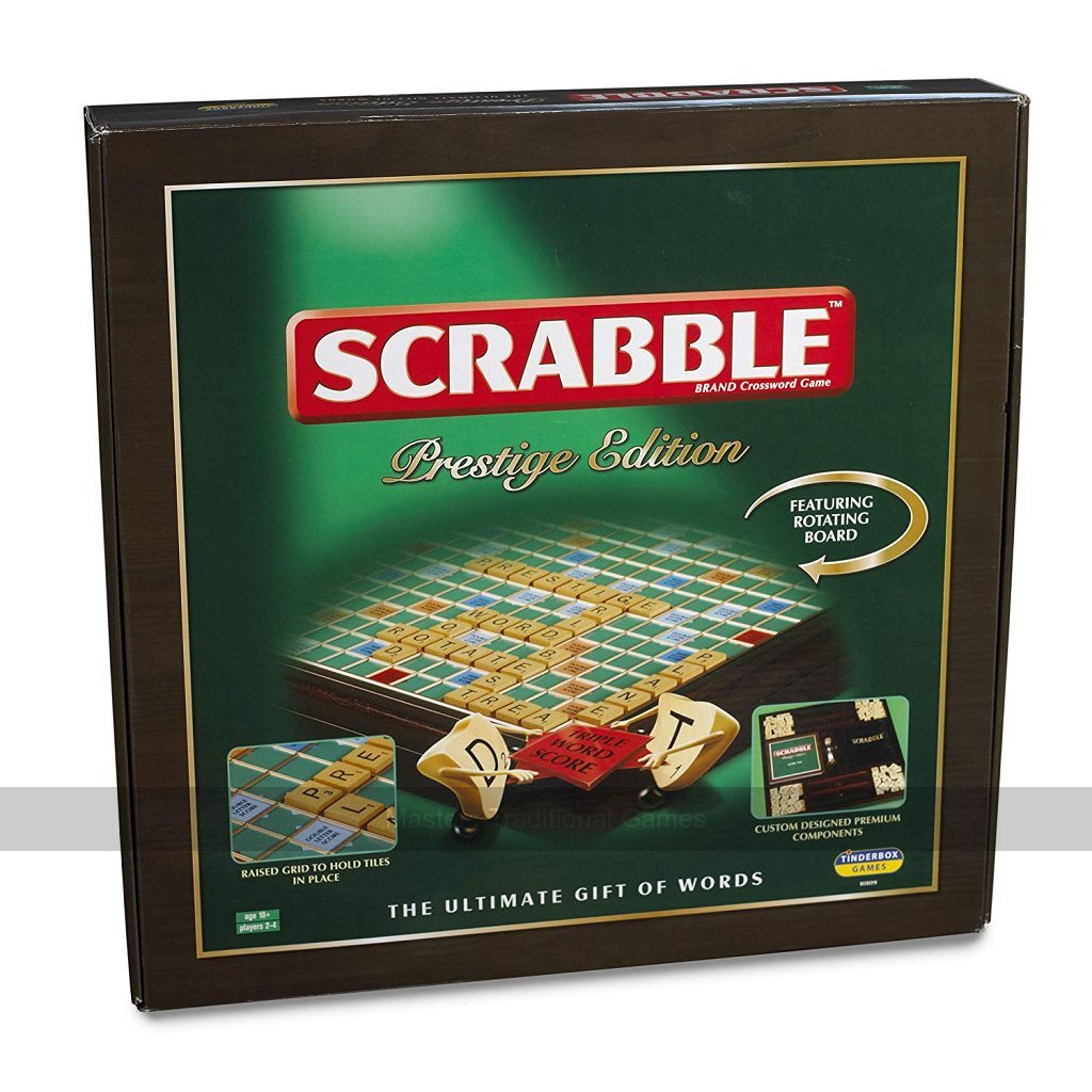 Scrabble - Prestige Edition (English version) - Masters Traditional Games Scrabble - Prestige Edition (English version)
