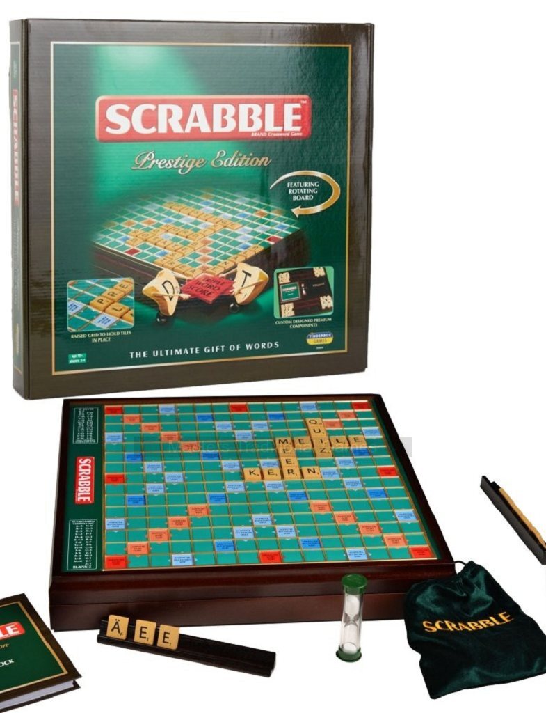 Scrabble - Prestige Edition (English version) - Masters Traditional Games Scrabble - Prestige Edition (English version)
