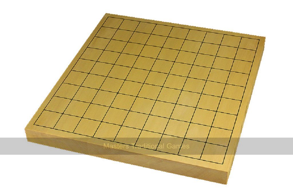 Shin Kaya Table Shogi Board - 2.9cm thick - Masters Traditional Games Shin Kaya Table Shogi Board - 2.9cm thick