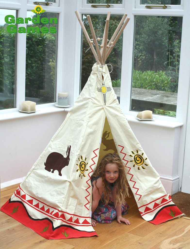 Wigwam Tipi Play Tent - Masters Traditional Games Wigwam Tipi Play Tent