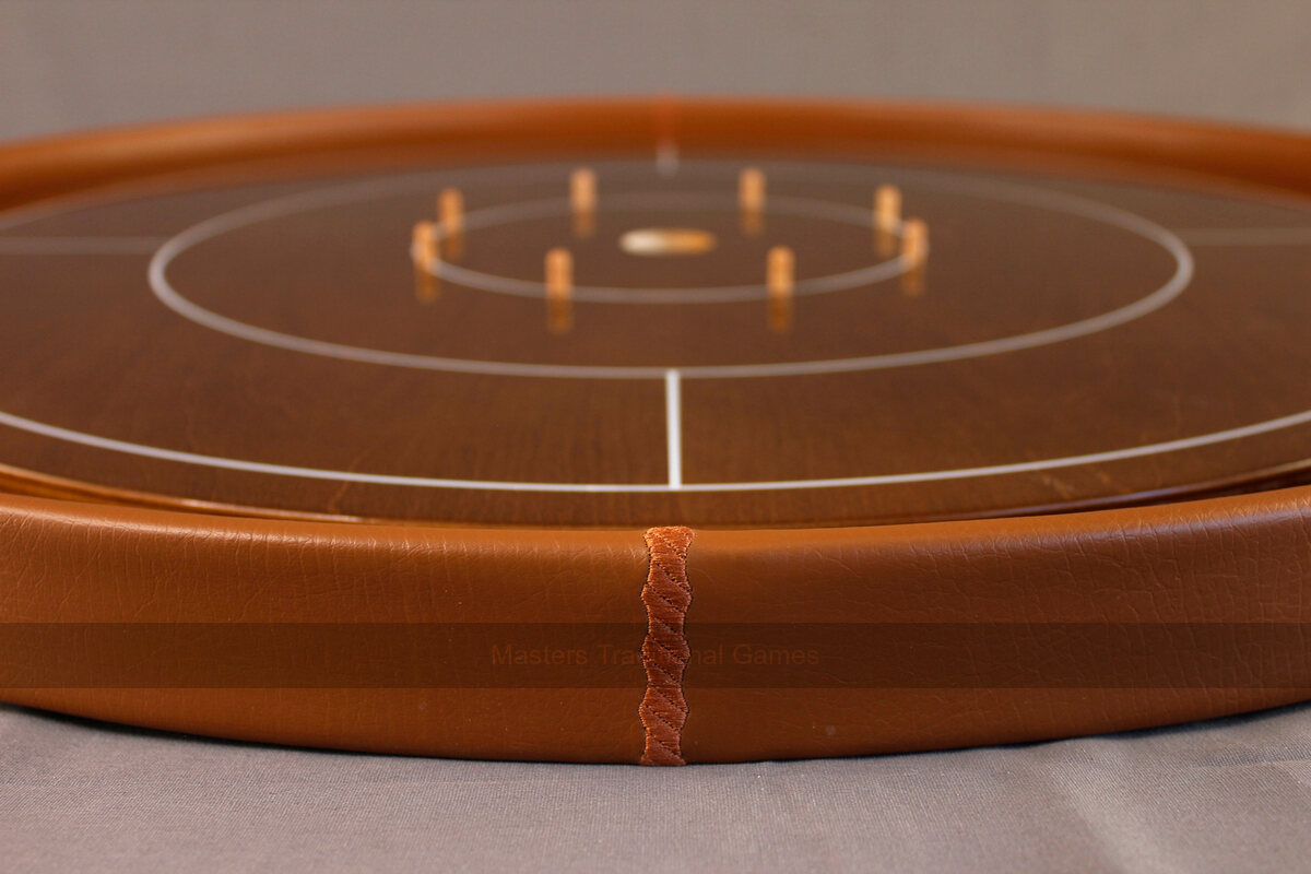 Masters Crokinole Tournament Board with discs, powder & hanging kit - Masters Traditional Games Masters Crokinole Tournament Board with discs, powder & hanging kit