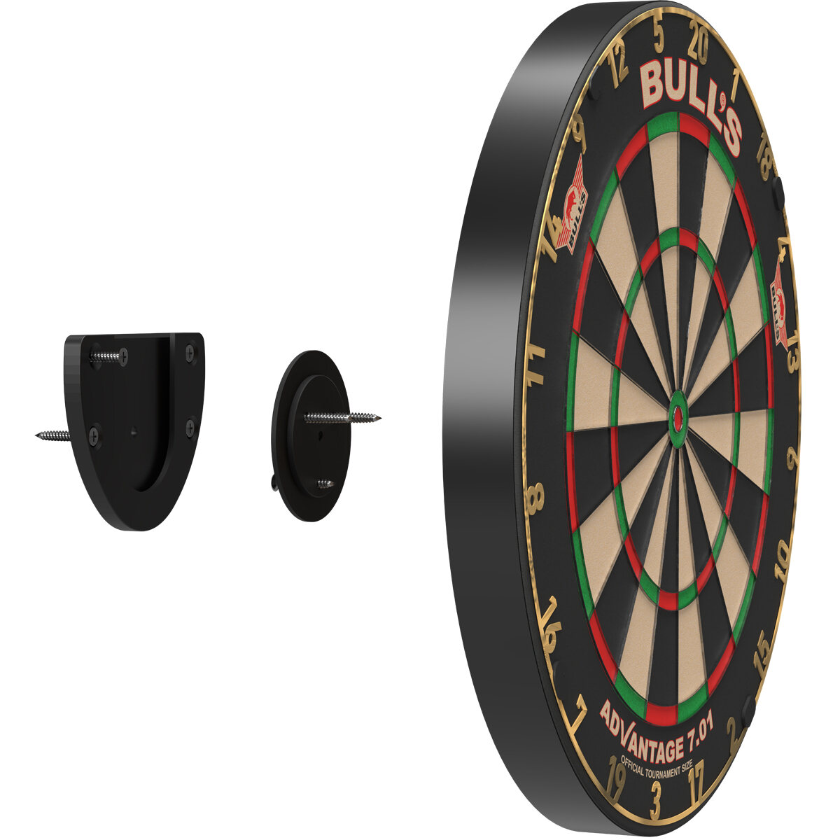 Bull's Advantage 7.01 Dartboard - Masters Traditional Games Bull's Advantage 7.01 Dartboard