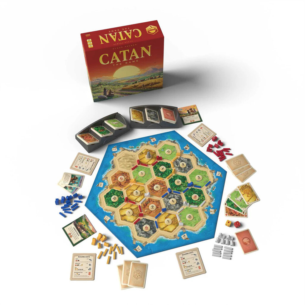 Catan 6th Edition (2025) - Masters Traditional Games Catan 6th Edition (2025)