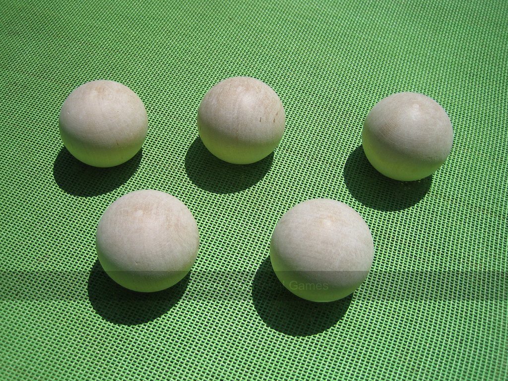 Coconut Shy Ball (Beech, approx. 2 inch diam, approx 50g each) - Masters Traditional Games shop Coconut Shy Ball (Beech, approx. 2 inch diam, approx 50g each)