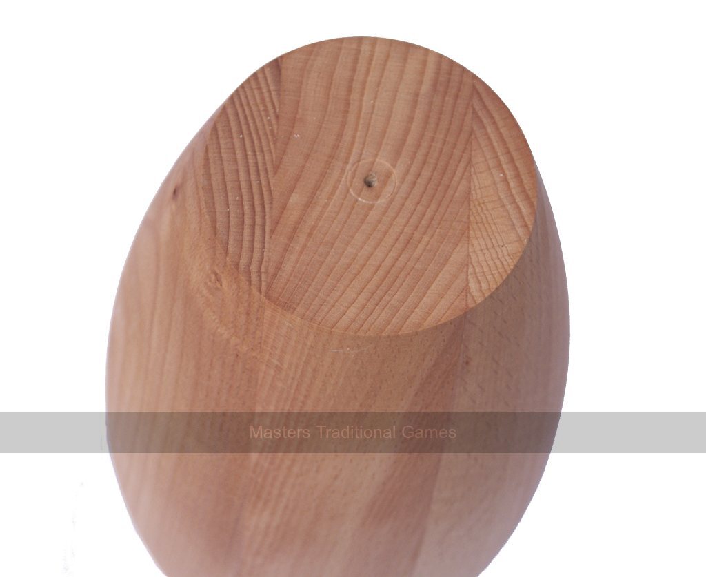 Set of 9 x 4 inch Solid Beech Gloucester Style Skittle Pins - Masters Traditional Games Set of 9 x 4 inch Solid Beech Gloucester Style Skittle Pins