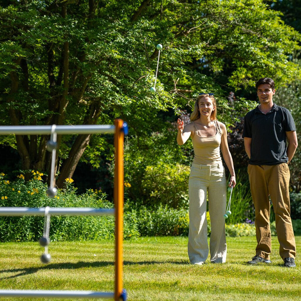 Uber Games Executive Ladder Golf (with Rubberwood frame) - Hard or Soft Bolas - Masters Traditional Games Uber Games Executive Ladder Golf (with Rubberwood frame) - Hard or Soft Bolas