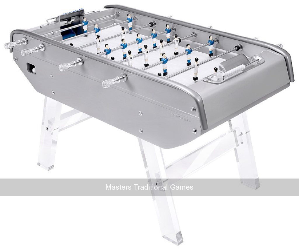 Bonzini B90 Perspex Football Table - Masters Traditional Games Bonzini B90 Perspex Football Table