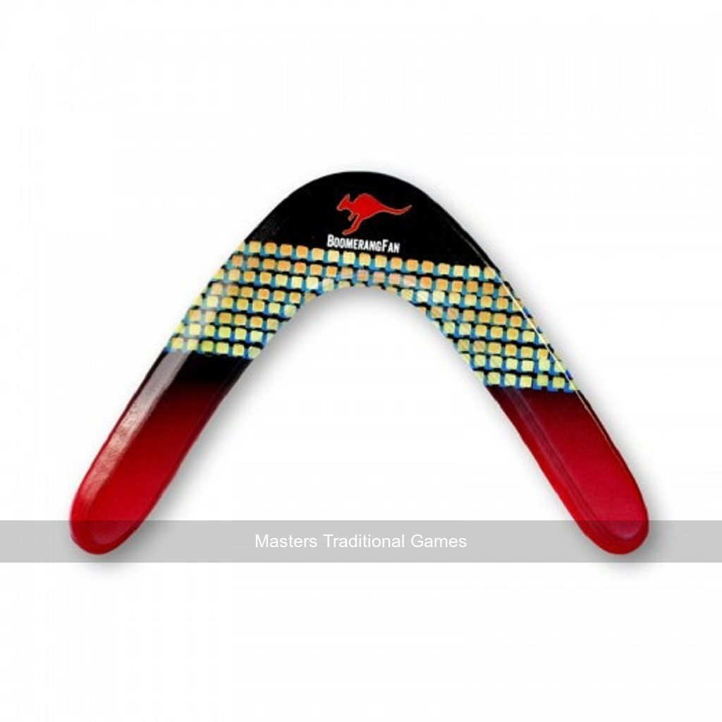 BoomerangFan Boomer Boomerang (Right Handed) - Masters Traditional Games BoomerangFan Boomer Boomerang (Right Handed)