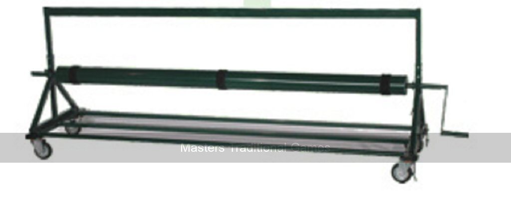 Single-Tier Bowls Mat Handling Unit (for 1 short mat or bowls carpet) - Masters Traditional Games Single-Tier Bowls Mat Handling Unit (for 1 short mat or bowls carpet)