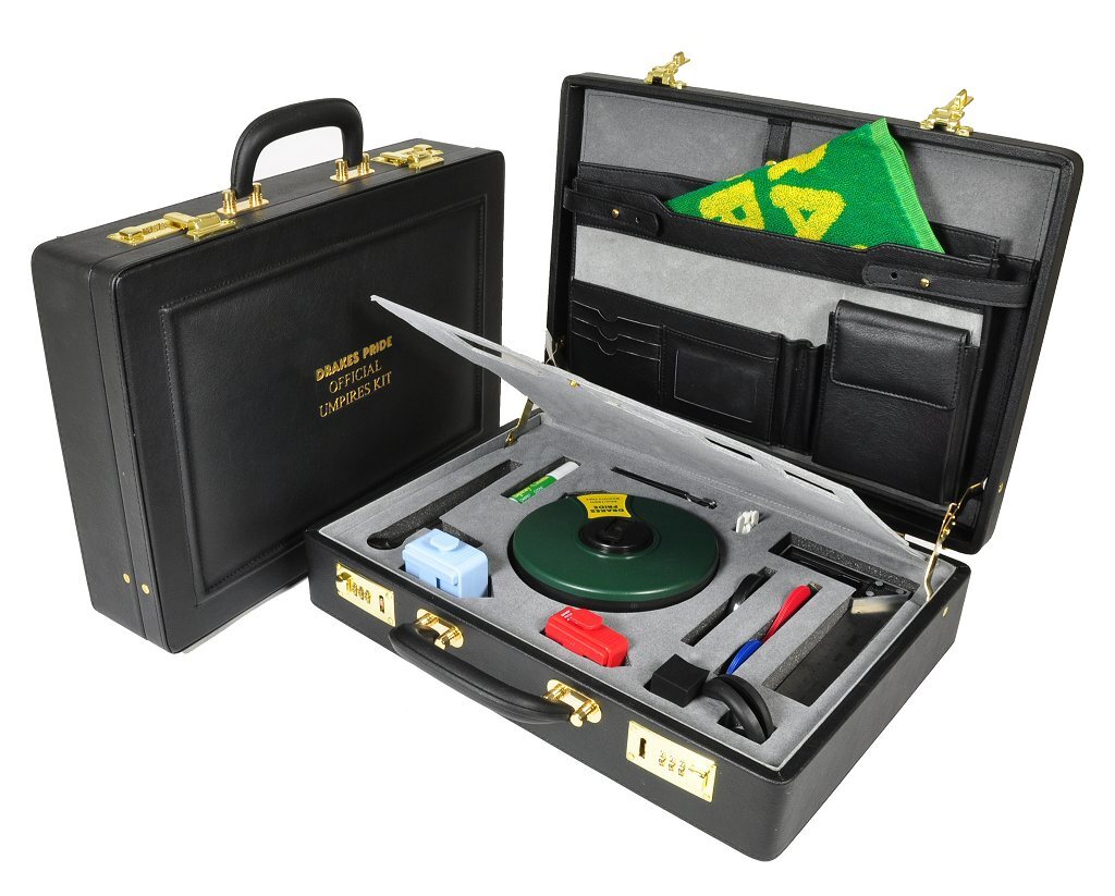 Official Drakes Pride Umpires Kit in Attache Case - Masters Traditional Games Official Drakes Pride Umpires Kit in Attache Case
