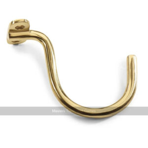 Brass Butt Hook - Masters Traditional Games shop Brass Butt Hook