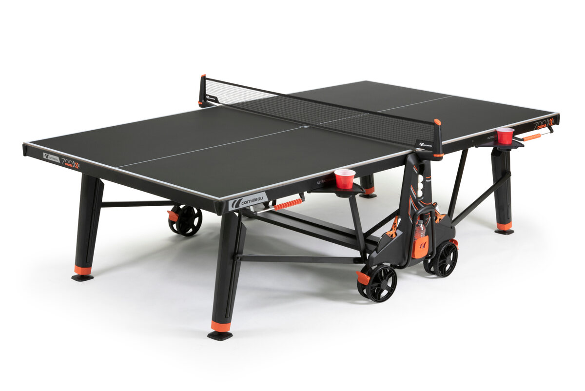 Cornilleau Performance 700X Rollaway Outdoor Table Tennis Table (Black) - Masters Traditional Games Cornilleau Performance 700X Rollaway Outdoor Table Tennis Table (Black)