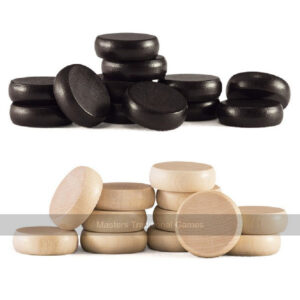 Set of Crokinole Button Disks (26 disks including 2 spares) - Masters Traditional Games shop Set of Crokinole Button Disks (26 disks including 2 spares)