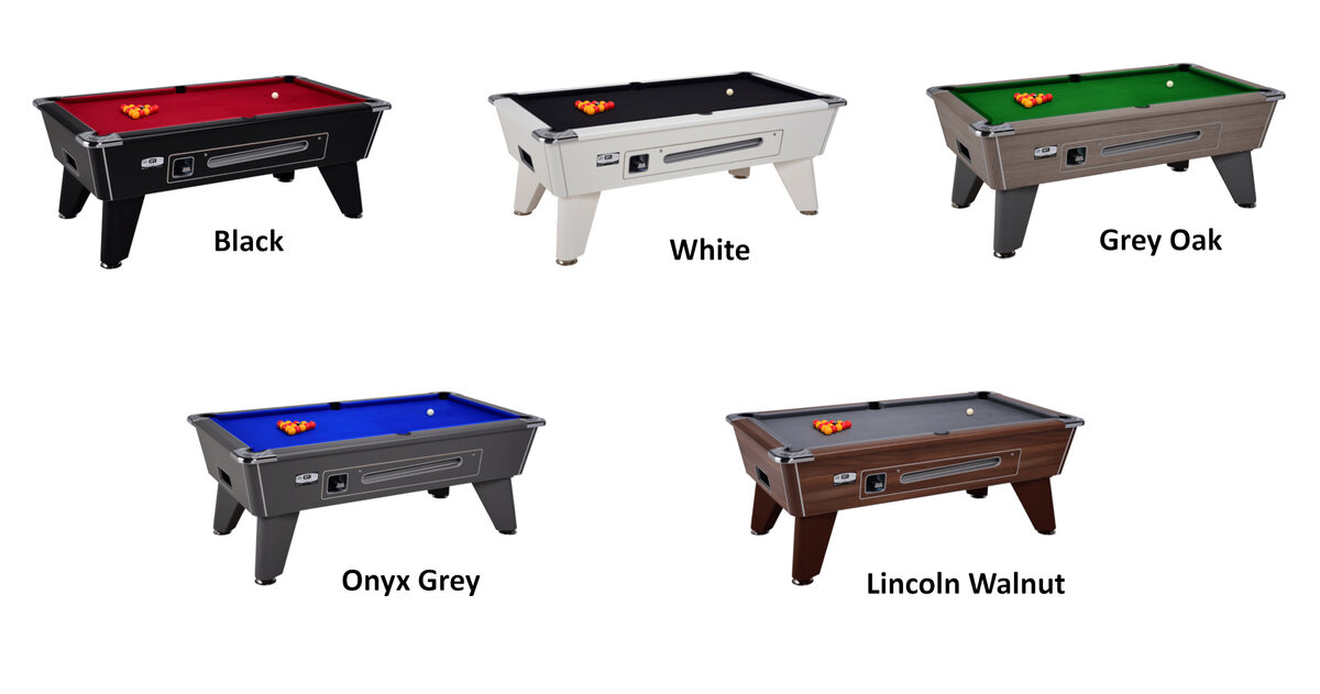 DPT Omega Pro Pool Table - Coin-op - Masters Traditional Games shop DPT Omega Pro Pool Table - Coin-op
