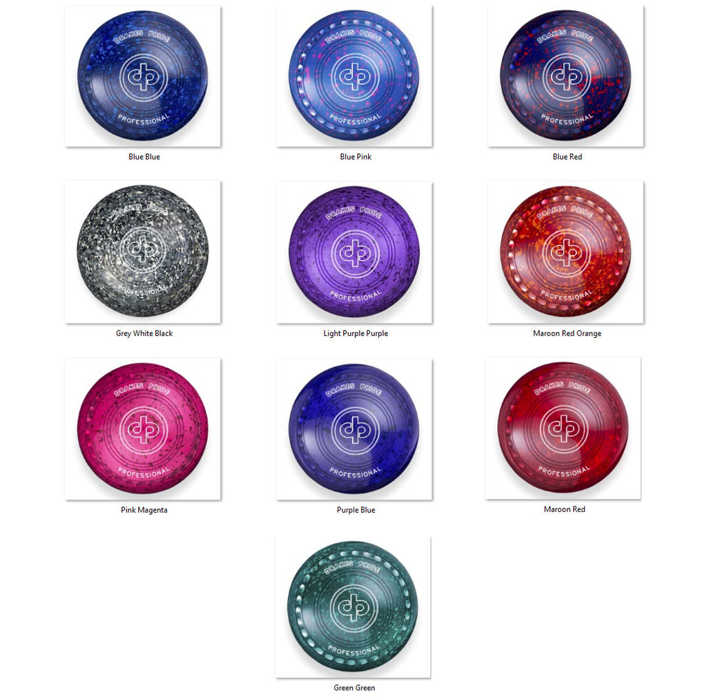 Drakes Pride Professional Heavyweight Coloured Gripped Bowls (Set of 4) - Masters Traditional Games Drakes Pride Professional Heavyweight Coloured Gripped Bowls (Set of 4)