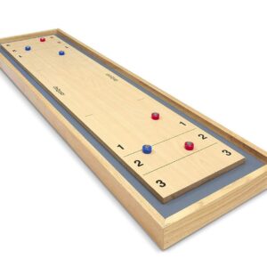 GoSports Table Shuffleboard & Curling 2-in-1 Table Game - Masters Traditional Games shop GoSports Table Shuffleboard & Curling 2-in-1 Table Game