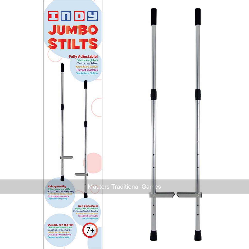 Indy Jumbo Aluminium Stilts - Masters Traditional Games Indy Jumbo Aluminium Stilts