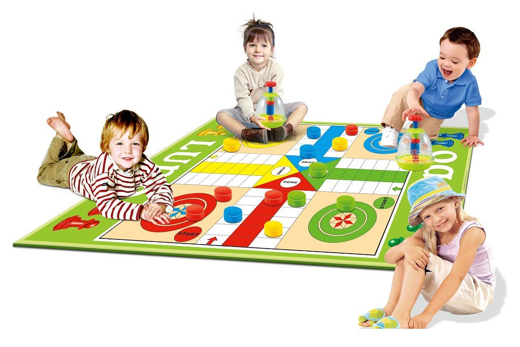 Giant Ludo Floor Game (180cm, 6 feet) - Masters Traditional Games shop Giant Ludo Floor Game (180cm, 6 feet)