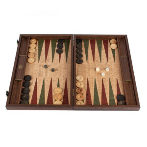 Manopoulos Natural Cork 19 inch Backgammon Set - Masters Traditional Games shop Manopoulos Natural Cork 19 inch Backgammon Set