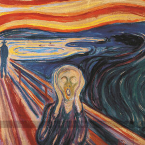 The Scream by Munch 1000 Piece Jigsaw Puzzle - Masters Traditional Games shop The Scream by Munch 1000 Piece Jigsaw Puzzle