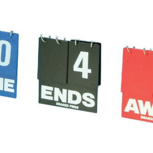 Replacement set of double sided numbers for Scoreframe