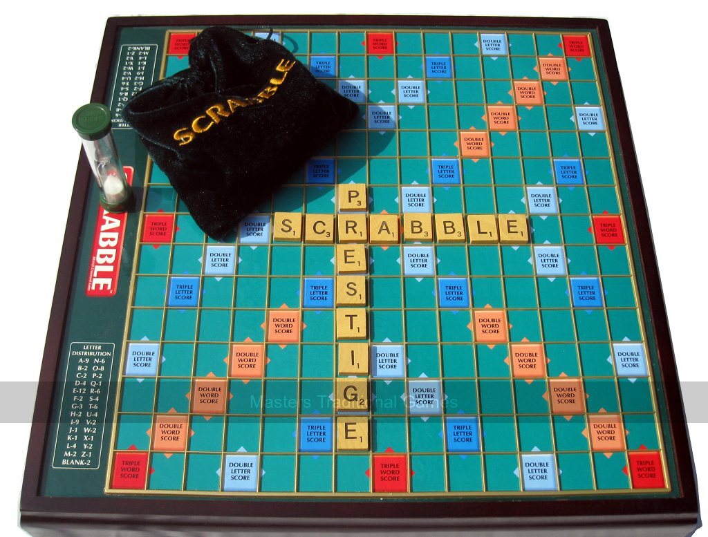 Scrabble - Prestige Edition (English version) - Masters Traditional Games Scrabble - Prestige Edition (English version)