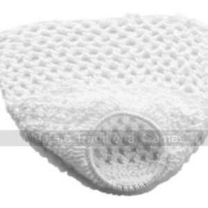 Set of 6 Superior Cotton Ring Nets for full-size Snooker/Billiard Table Pockets