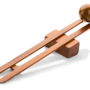 Hardwood chute for 2 1/4 inch table bowls