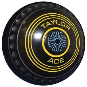 Taylor Ace Bowls - Set of 4, Black, Heavy, Size 5 - Masters Traditional Games shop Taylor Ace Bowls - Set of 4, Black, Heavy, Size 5