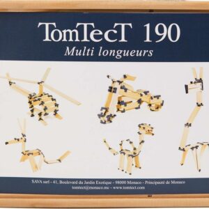 TomTecT 190 Wooden Construction Kit (190 pieces)