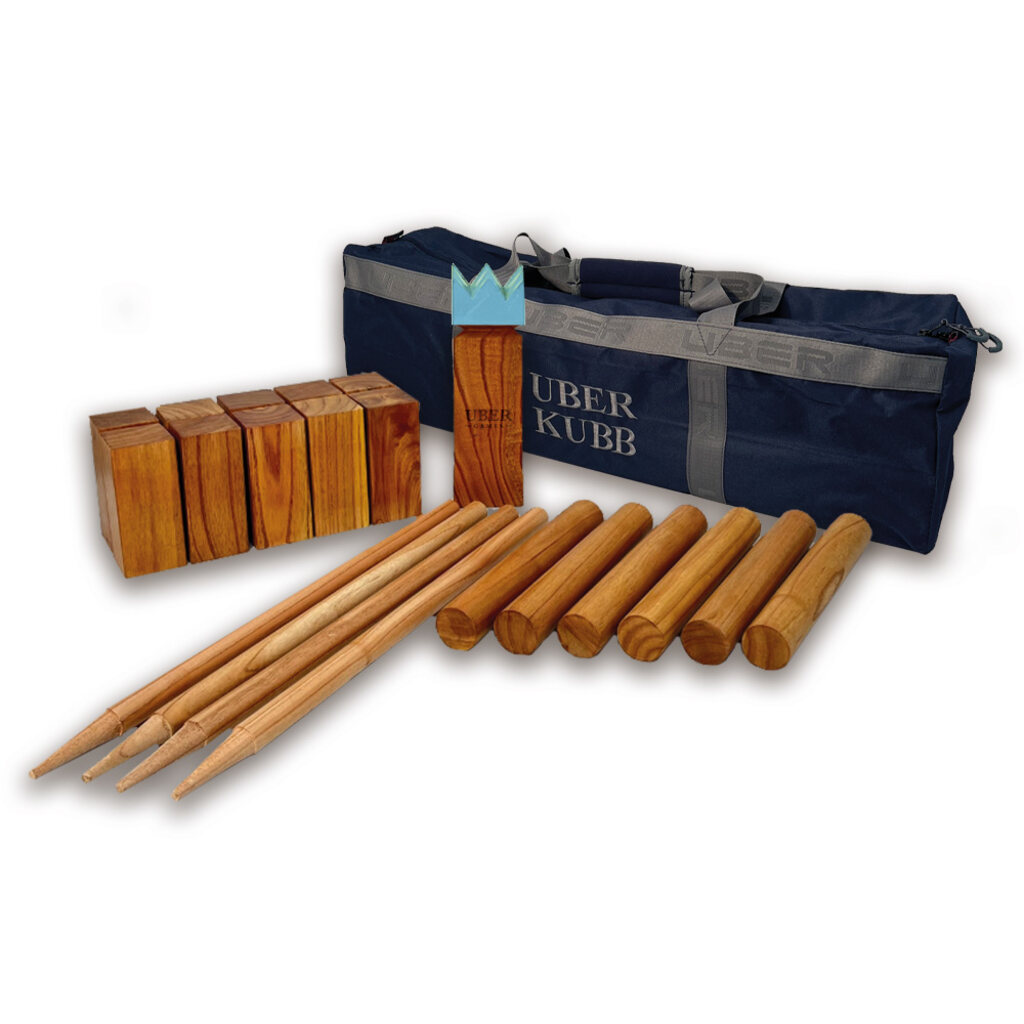 Uber Games Kubb - Mango wood - Masters Traditional Games Uber Games Kubb - Mango wood