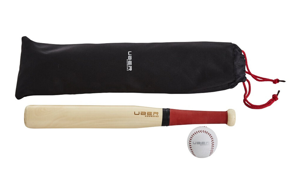 Uber Games Rounders Bat & Ball Set - Masters Traditional Games Uber Games Rounders Bat & Ball Set