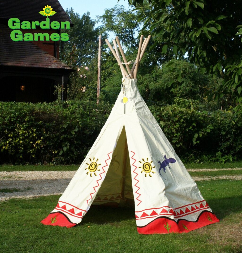 Wigwam Tipi Play Tent - Masters Traditional Games Wigwam Tipi Play Tent