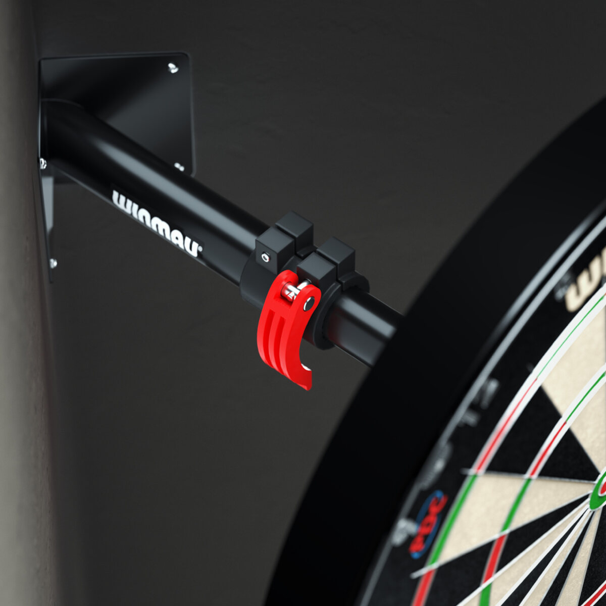 Winmau Edge Corner Dartboard Bracket - Masters Traditional Games Winmau Edge Corner Dartboard Bracket