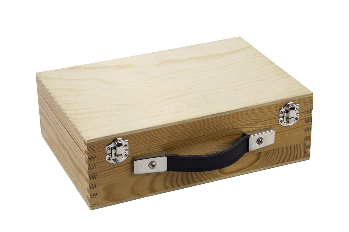 Jeu de Boules / Petanque Set - 6 Boules with Wooden Case - Masters Traditional Games Jeu de Boules / Petanque Set - 6 Boules with Wooden Case