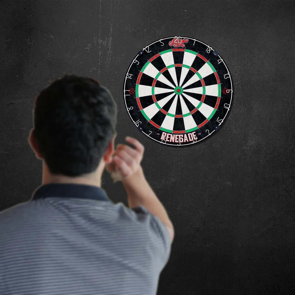 Shot Renegade Bristle Dartboard - Masters Traditional Games Shot Renegade Bristle Dartboard