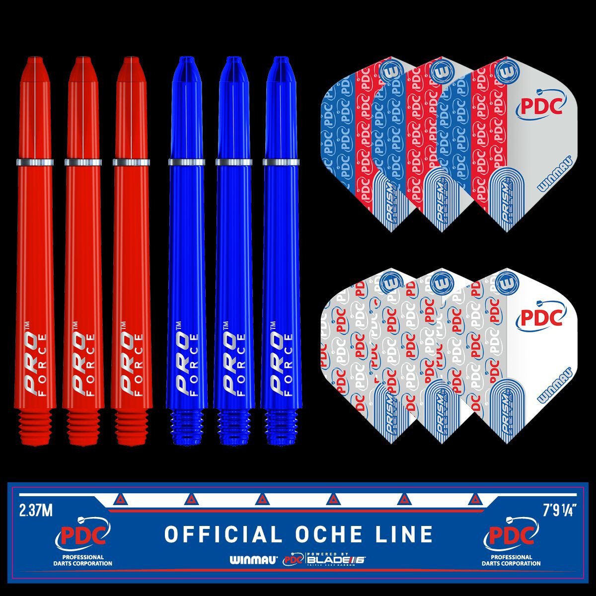 Winmau Blade 6 PDC Surround Set (Dartboard, Surround and 6 Darts) - Masters Traditional Games shop Winmau Blade 6 PDC Surround Set (Dartboard, Surround and 6 Darts)