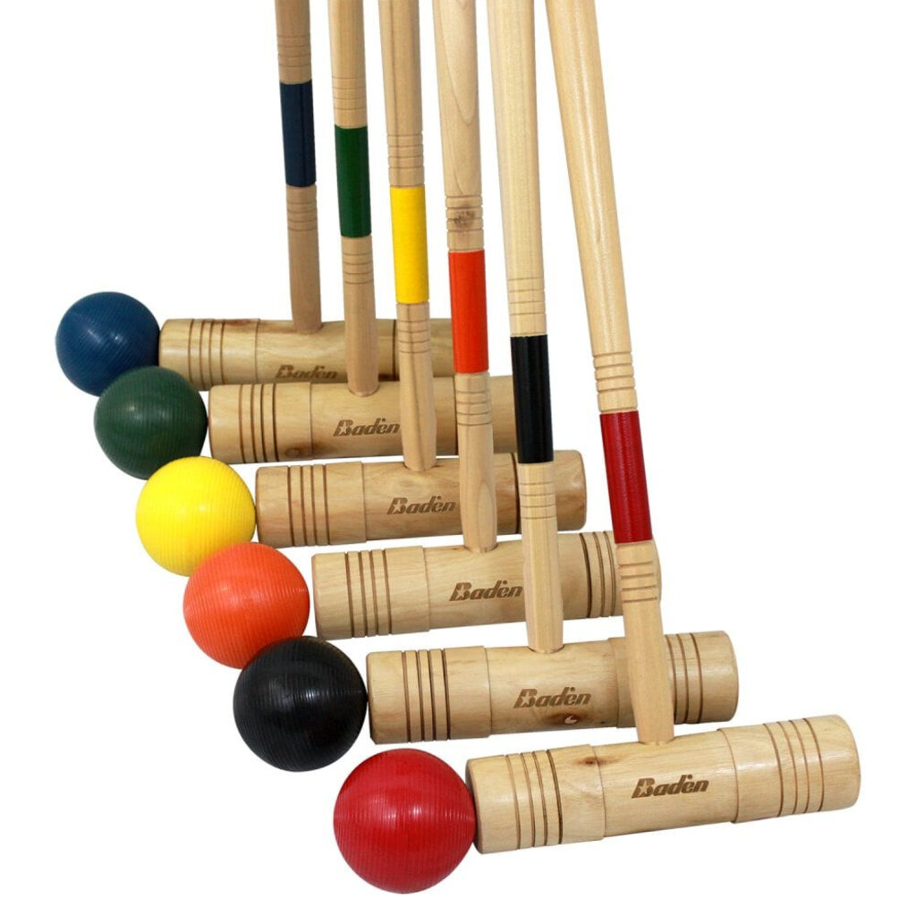 Baden Champions Croquet Set - Masters Traditional Games Baden Champions Croquet Set